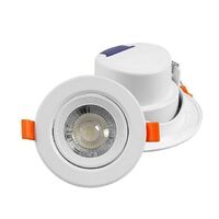 Indoor Lighting Round Square Flush Mount Adjustable SMD Downlight 3w 5w 7w Ceiling LED Spotlight