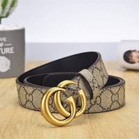 2021 Double G Designer Leather Women's Belts