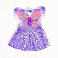 Fancy Kids Girls Costumes Kids Stage Costume Tutu with Butterfly Wings