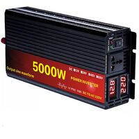 Inverter 12V 220V 2000W 3000W 4000W 5000W 24V DC to 110V AC Pure Sine Wave Voltage Converter Automotive Micro Inverter