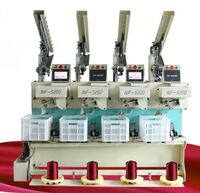 Automatic doffing sewing thread winding machine