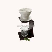 Metal Steel Material Coffee Drip Cup Holder Coffee Filter Cup Holder Made of Copper/Stainless Steel Metal Plate