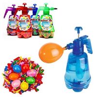 Wholesale 1.5L Water Balloon Pump with 500pcs Balloon Inflate and Water Fill Balloon Pump Kit for Kids