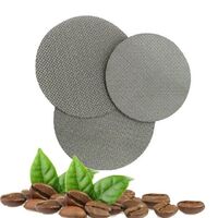 49 51 53.5 54 58 58.5mm 304 316L stainless steel coffee strainer metal mesh coffee filter tray