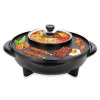 Hot Sale Multifunctional Hot Pot and BBQ Pot Korean Smokeless Electric Pot Hot Pot High Quality BBQ Grill