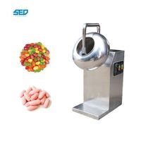 Widely used food grade coffee bean sugar coating machine