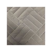 Luxury Mattress Quilted Fabric Colorful Quilted Filling Fabric Polyester Filled Cloth Quilt