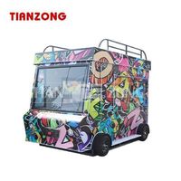 TIANZONG S4 Mobile Small Ice Cream Truck Kitchen Custom Coffee Trailer Street Mobile Food Truck