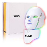 Direct Sale OEM ODM Led Mask Light Therapy 7 Colors Skin Rejuvenation Therapy Facial Anti-Aging Firming Wrinkles