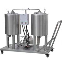 Automatic CIP steel cleaning system for beer system