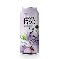 500ml canned taro flavor pearl milk tea Vietnam's best-selling milk tea