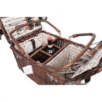 China Suppliers Willow Wicker Picnic Basket With Handle