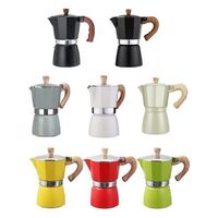 Spot Hot Sale Aluminum Moka Pot Portable Moka Pot Coffee Pot