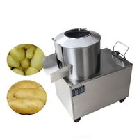 Commercial potato peeler washing machine 220V 1.5kw stainless steel automatic potato peeler