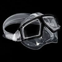 Amazon Hot Sale Half Face Anti-Fog Anti-UV Snorkeling Diving Mask OEM ODM Wide View Silicone Freediving Mask