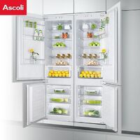 Ascoli 268L built-in refrigerator frequency conversion air-cooled frost-free home built-in refrigerator double-door refrigerator