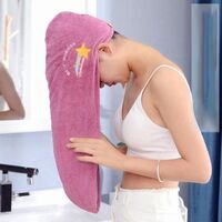 Hot Sale Super Absorbent Quick Drying Microfiber Hair Drying Cap Wrap Towel