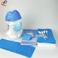 Disposable medical operation delivery bag caesarean section bag