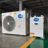 R32 EVI frequency conversion wifi A+++ Carel Poland Germany Canada split heat pump cooling and heating + low price heat pump