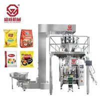 OEM ODM Automatic Rice Feed Soft Candy Snacks Dumpling Nitrogen Miscellaneous Grains Potato Chips Packaging Machine