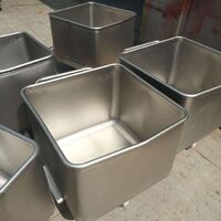 200L Stainless Steel Meat Cart/Trolley for Food Industry