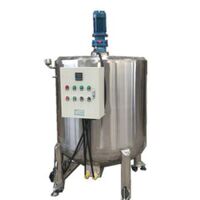 Jacketed Stainless Steel Stirrer Mixer in 100L 200L Industrial Stainless Steel Stirrer Tank with One Stirrer