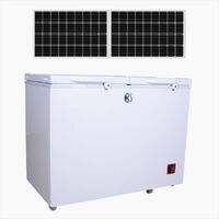 100L-700L 12v Solar Chest Freezer Powered Portable Refrigerator Solar Deep Freezer DC Compressor Display Refrigerator Cooler