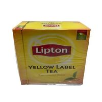 Premium 100% Tea Lipton Royal Ceylon Yellow Bag Tea 100x2G Rainforest Alliance Certified Made in Malaysia