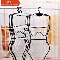 Wholesale Custom Fashion Plastic Body Shaper Hangers Shop Display Women Swimwear Hangers