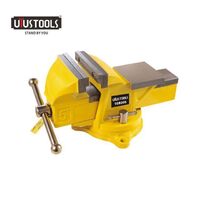 UYUSTOOLS 5'' Bench Vise Metal Weight Origin Inch Opening Product Position