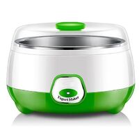 High Quality Electronic Automatic 1 Liter Yogurt Maker with Stainless Steel Strainer Liner for Home Use