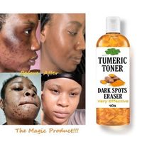 Provide Free Sample Turmeric Dark Spot Acne Removing Toner OEM ODM Lighten Blemishes Magic Whitening Dark Spot Removing Toner