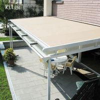 Factory Price Sunroom Awning Outdoor Electric Greenhouse Balcony Awning