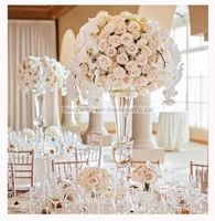 Wedding Centerpiece Vase Elegant Flower Arrangement Glass Vase