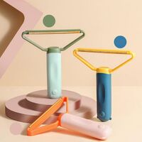 Portable Clothes Lint Remover Lint Cleaning Sticky Razor Sofa Fabric Lint Remover Roller Wheels For Pet Hair