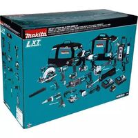 Original Makitas LXT1500 18 Volt LXT Lithium Ion Cordless 15 Pieces Combo Kit Combo Kit (3.0Ah) Power Tools / Cordless Drill