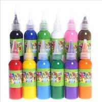 Fun Paint Set 60ml Kids Watercolor Paint for Kids Graffiti Painting DIY Finger Painting