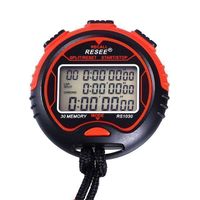 RESEE Brand RS1030 30 Laps Memories Sports Stop Watch Digital Stopwatch