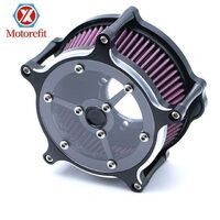 Harley Sportster XL883 1200 motorcycle modified aluminum alloy glass air filter intake filter