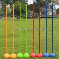 Sticks Agility Football Slalom Sticks Outdoor Small Soccer Field Training Sticks Red Agility Sticks