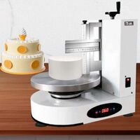 San-Tech 220V 110V Automatic Smooth Coating Icing Decorator Decorating Cake Cake Icing Machine