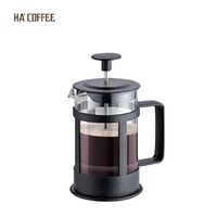 Customized 350/800ml Portable Manual Heat Resistant Wholesale Heat Resistant French Press Coffee Maker Prensa Francesa Piston