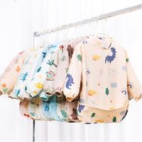 Multifunctional Kids Painting Clothing Baby Long Sleeve Bib Waterproof Baby Apron