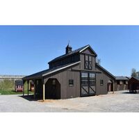 Prefabricated building agricultural building light steel structure horse stables