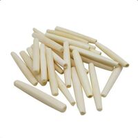 Natural Buffalo Bone Capillary Beads in Various Sizes for Jewelry Designers and Bead Shops