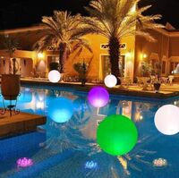 RGB IP68 Waterproof LED Colorful Underwater Lighting Pool Light with Remote Control