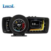 Lancol car HUD head-up display car navigation OBD+GPS smart instrument