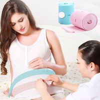 Teveik Blue and Pink Disposable Abdominal CTG Band Ultrasound Transducer Fetal Monitoring Belt