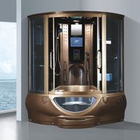 Home steam bath computer steam room whirlpool shower room hydromassage shower room with steam function