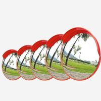 Convex Corner Mirror Security Mirrors for Business, Garage, Warehouse, Blind Spot, Office and Traffic Security, Security